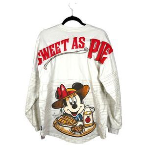 Disney Mickey Minnie Apple Orchard Sweet as Pie Spirit Jersey Size Medium